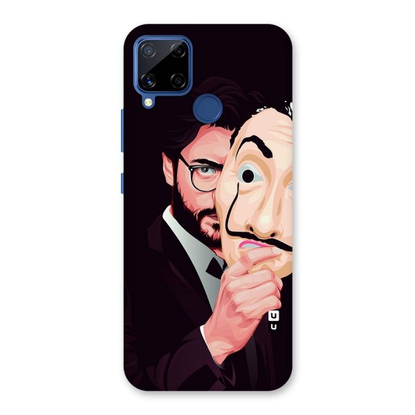 Money Heist Professor Art Back Case for Realme C12