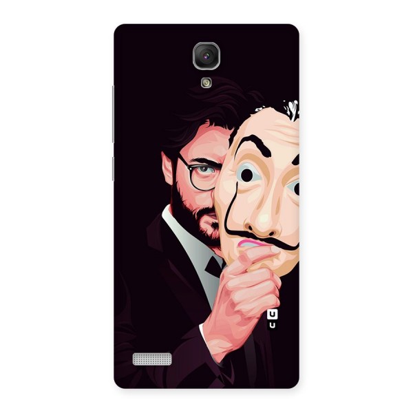 Money Heist Professor Art Back Case for Redmi Note