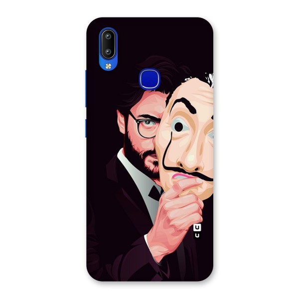 Money Heist Professor Art Back Case for Vivo Y91