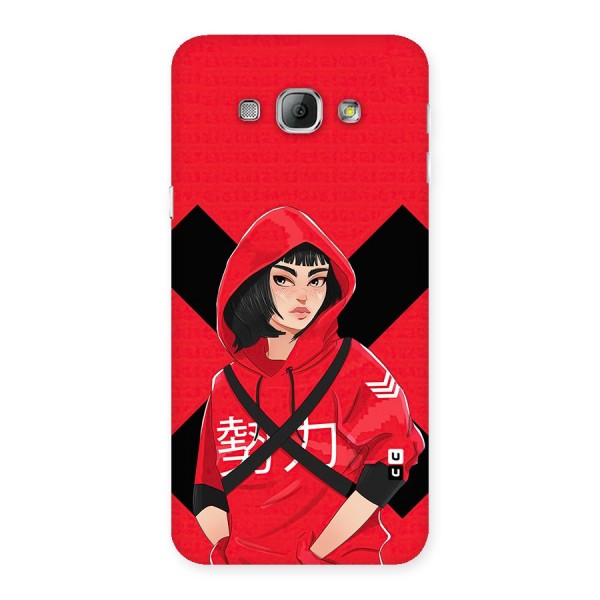 Money Heist Tokyo Digital Art Back Case for Galaxy A8