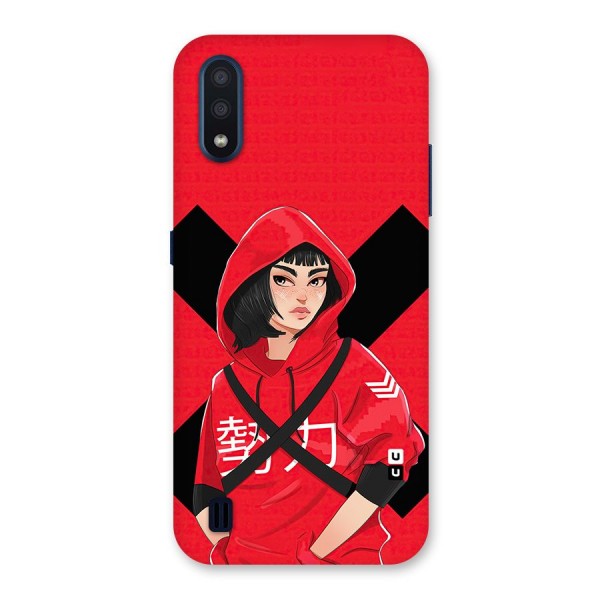 Money Heist Tokyo Digital Art Back Case for Galaxy M01