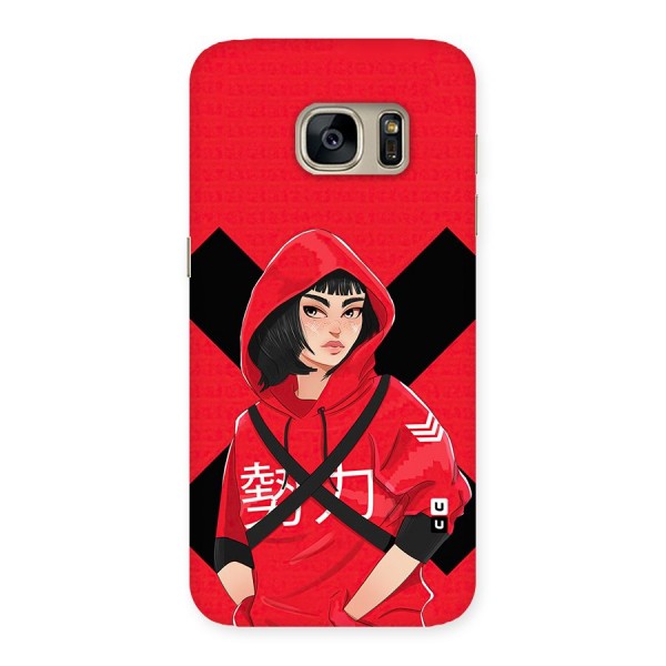 Money Heist Tokyo Digital Art Back Case for Galaxy S7