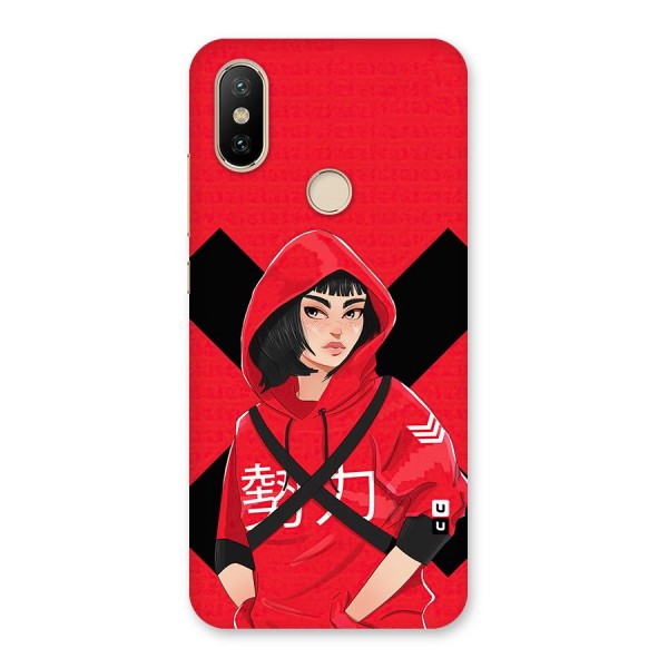 Money Heist Tokyo Digital Art Back Case for Mi A2