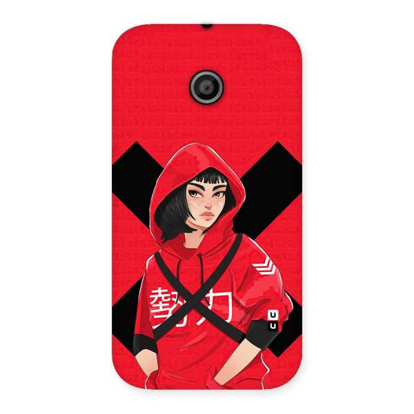 Money Heist Tokyo Digital Art Back Case for Moto E