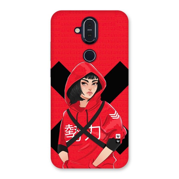 Money Heist Tokyo Digital Art Back Case for Nokia 8.1