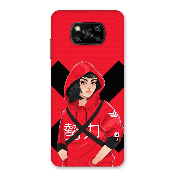 Money Heist Tokyo Digital Art Back Case for Poco X3