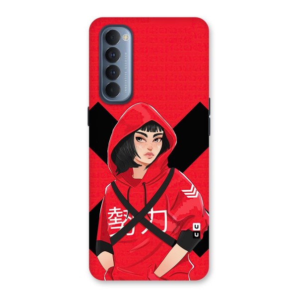 Money Heist Tokyo Digital Art Back Case for Reno4 Pro