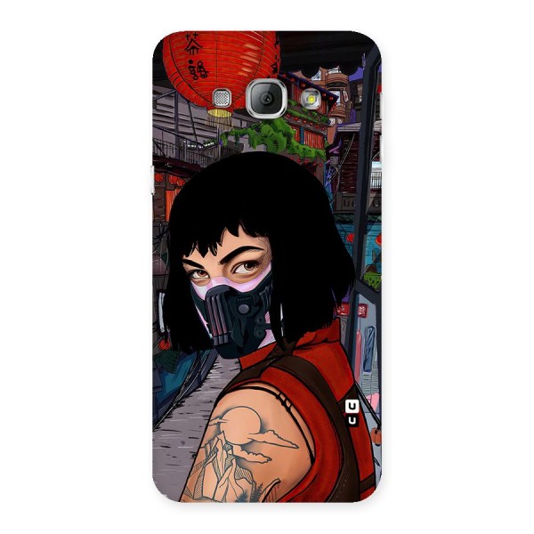 Money Heist Tokyo Mask Back Case for Galaxy A8