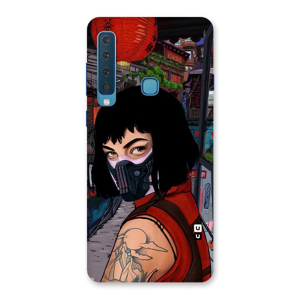 Money Heist Tokyo Mask Back Case for Galaxy A9 (2018)