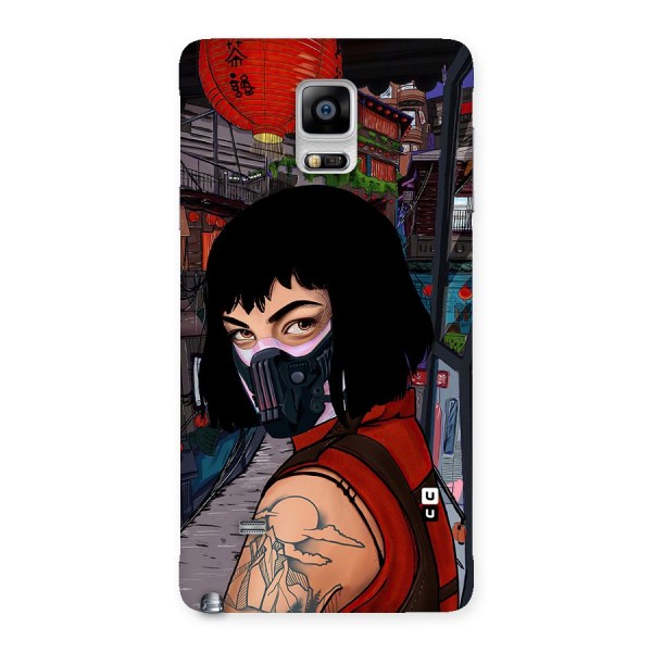 Money Heist Tokyo Mask Back Case for Galaxy Note 4