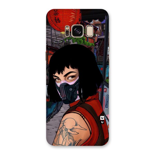 Money Heist Tokyo Mask Back Case for Galaxy S8