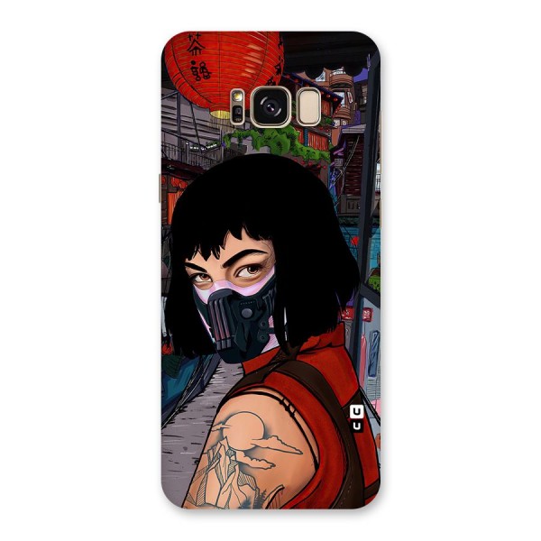 Money Heist Tokyo Mask Back Case for Galaxy S8 Plus