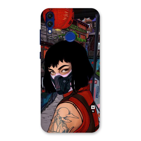 Money Heist Tokyo Mask Back Case for Honor 8C