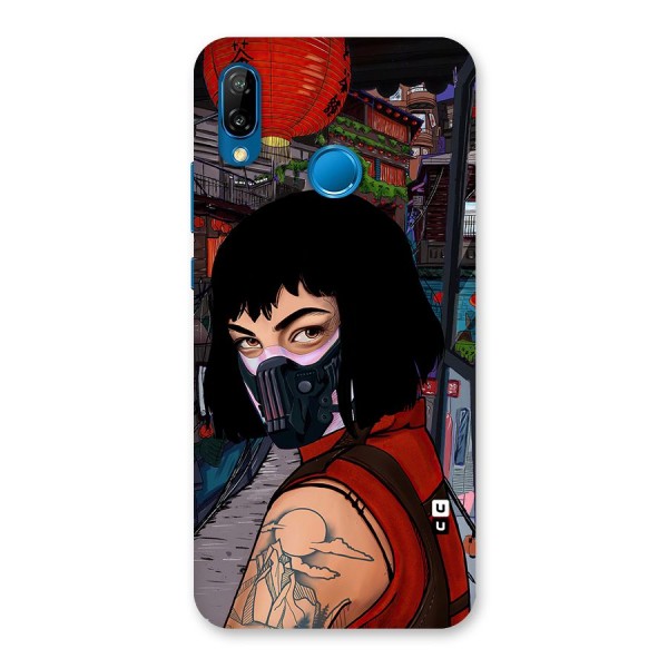 Money Heist Tokyo Mask Back Case for Huawei P20 Lite