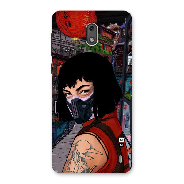 Money Heist Tokyo Mask Back Case for Nokia 2