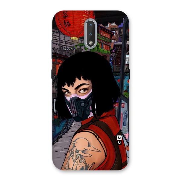 Money Heist Tokyo Mask Back Case for Nokia 2.3