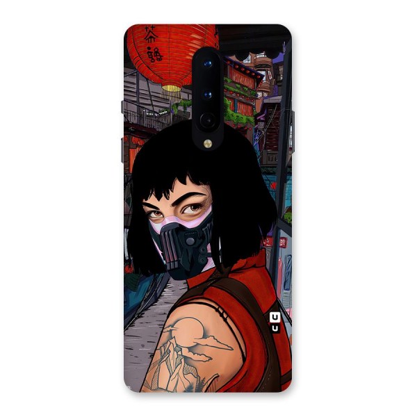 Money Heist Tokyo Mask Back Case for OnePlus 8