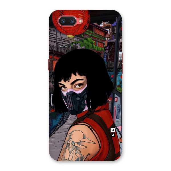 Money Heist Tokyo Mask Back Case for Oppo A3s