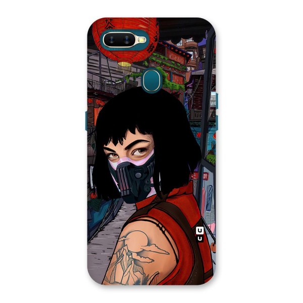 Money Heist Tokyo Mask Back Case for Oppo A7