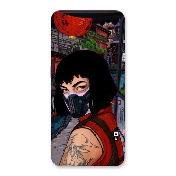 Money Heist Tokyo Mask Back Case for Oppo Find X