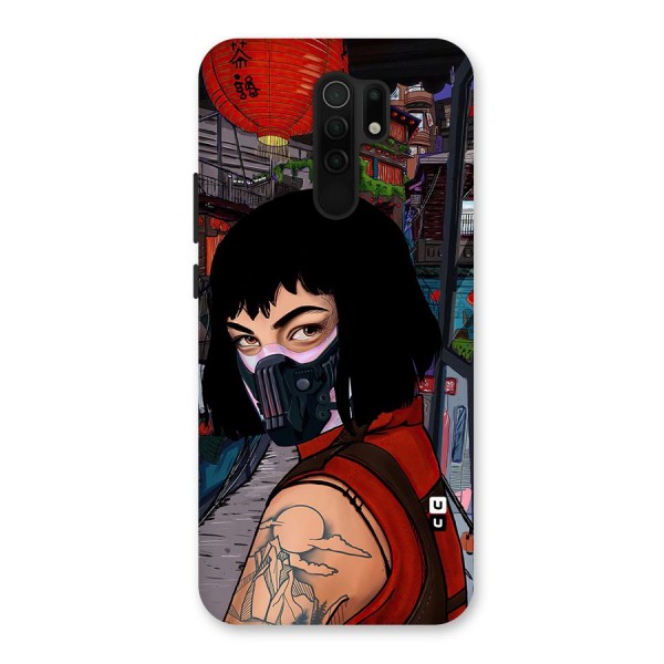 Money Heist Tokyo Mask Back Case for Poco M2