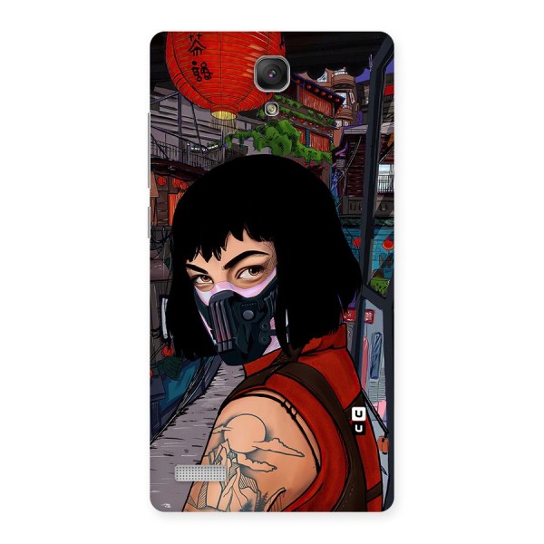 Money Heist Tokyo Mask Back Case for Redmi Note