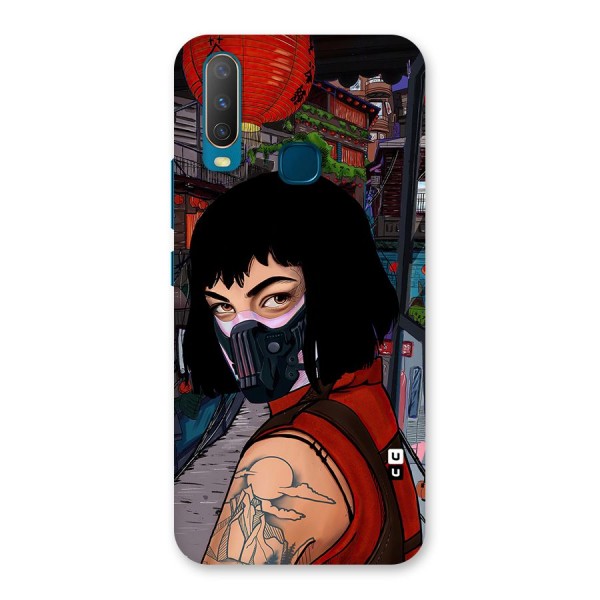 Money Heist Tokyo Mask Back Case for Vivo Y15