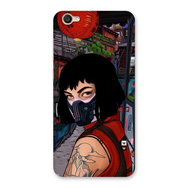 Money Heist Tokyo Mask Back Case for Vivo Y55