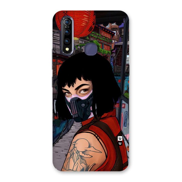 Money Heist Tokyo Mask Back Case for Vivo Z1 Pro