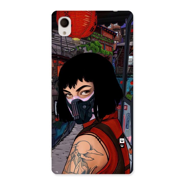 Money Heist Tokyo Mask Back Case for Xperia M4 Aqua