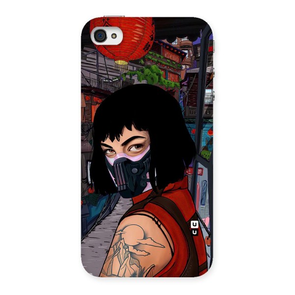 Money Heist Tokyo Mask Back Case for iPhone 4 4s