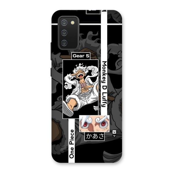 Monkey D luffy New Gear Back Case for Galaxy F02s