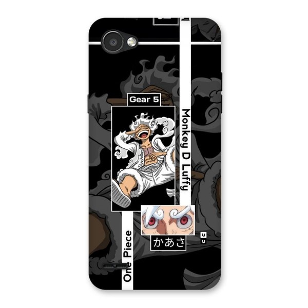 Monkey D luffy New Gear Back Case for LG Q6