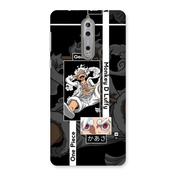 Monkey D luffy New Gear Back Case for Nokia 8