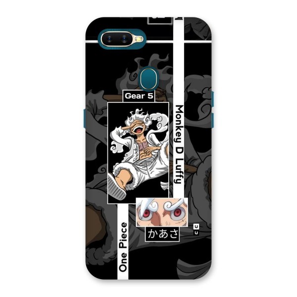 Monkey D luffy New Gear Back Case for Oppo A7