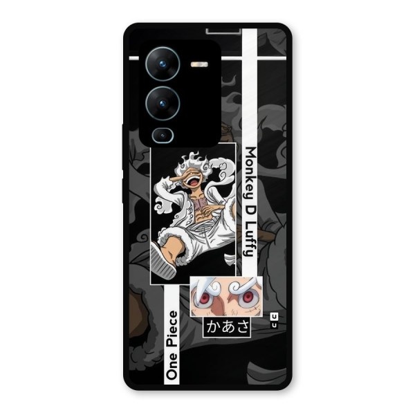 Monkey D luffy New Gear Metal Back Case for Vivo V25 Pro