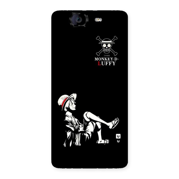 Monkey Luffy Back Case for Canvas Knight A350