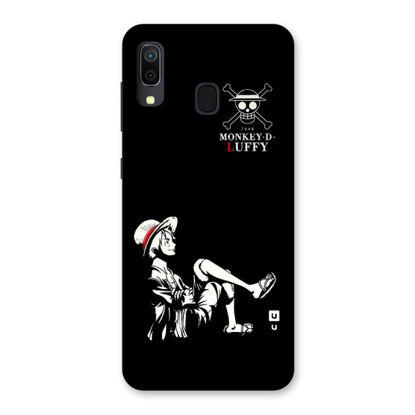 Monkey Luffy Back Case for Galaxy A30