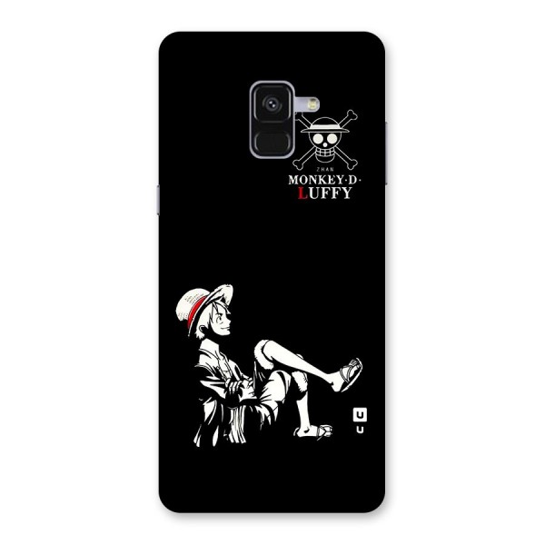 Monkey Luffy Back Case for Galaxy A8 Plus