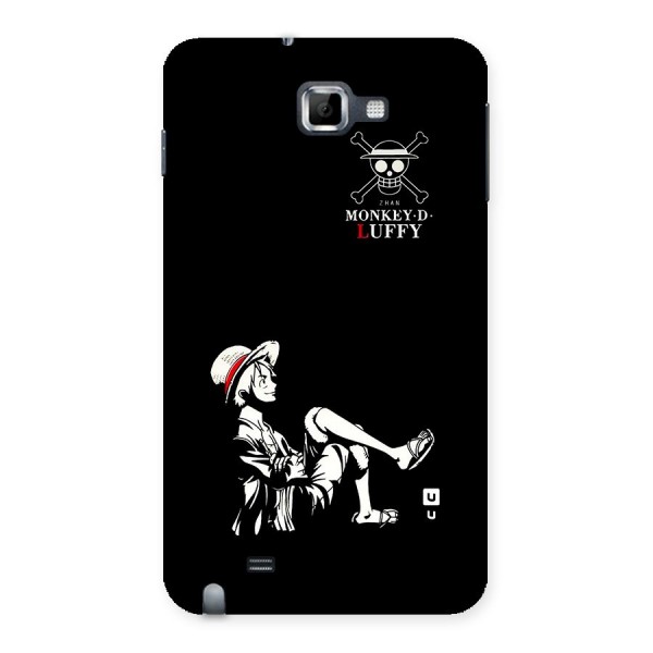 Monkey Luffy Back Case for Galaxy Note