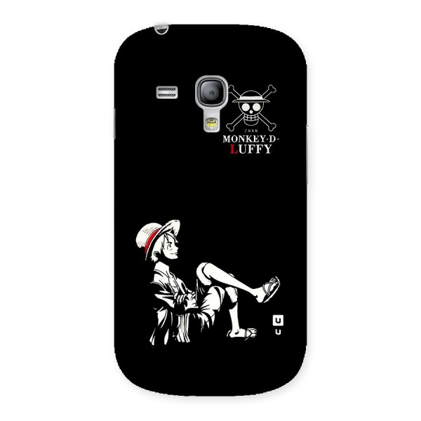 Monkey Luffy Back Case for Galaxy S3 Mini