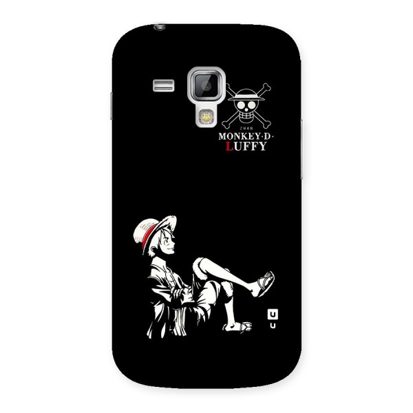 Monkey Luffy Back Case for Galaxy S Duos