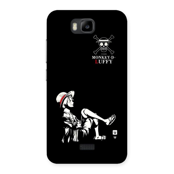 Monkey Luffy Back Case for Honor Bee