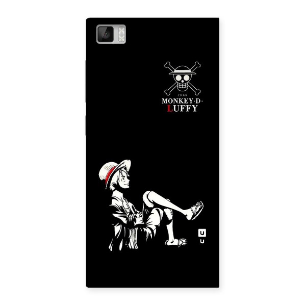 Monkey Luffy Back Case for Mi3