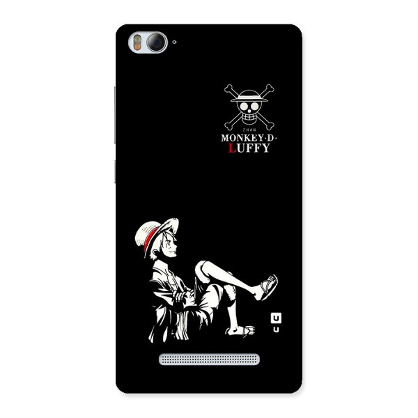 Monkey Luffy Back Case for Mi4i