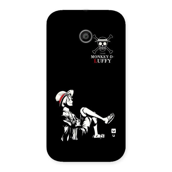 Monkey Luffy Back Case for Moto E