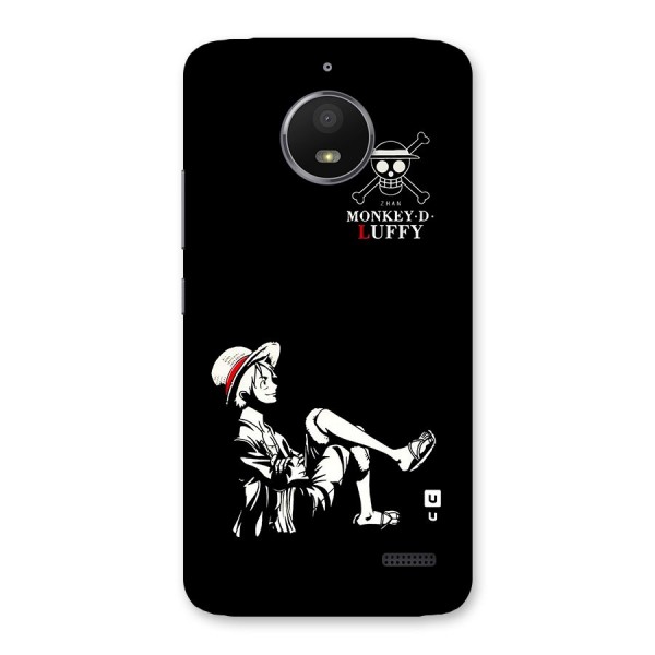 Monkey Luffy Back Case for Moto E4