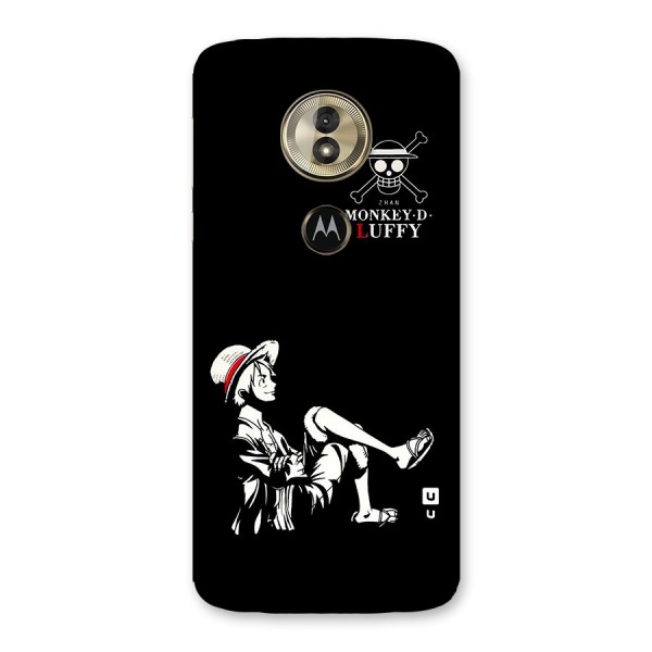 Monkey Luffy Back Case for Moto G6 Play