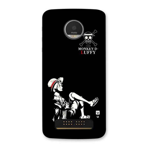 Monkey Luffy Back Case for Moto Z Play