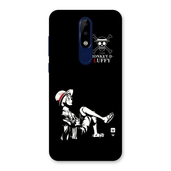 Monkey Luffy Back Case for Nokia 5.1 Plus